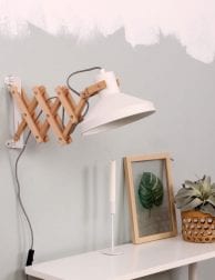 Hippe schaarlamp Anne Lighting Woody Scissors wit