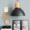 mexlite-hanglamp-emile-zwart-houtmetaal-ø38cm-e27-7781zw-1