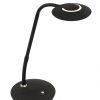 Zenith zwarte tafellamp led