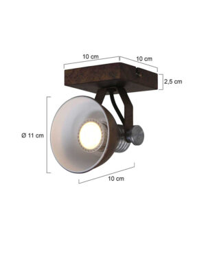 steinhauer-spot-brooklyn-bruin-metaal-opbouwspot-gu10-1533b-1