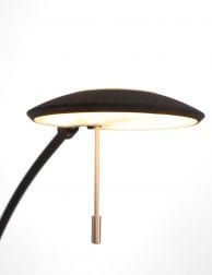 Moderne zwarte vloerlamp