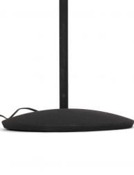 Moderne zwarte vloerlamp