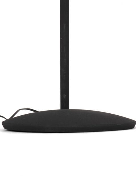 Moderne zwarte vloerlamp