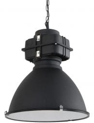Industrielamp-industrieel-zwart-met-motorblok