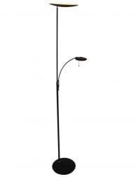 Vloerlamp-zwart