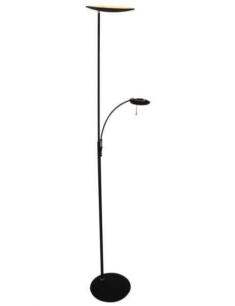 Vloerlamp-zwart