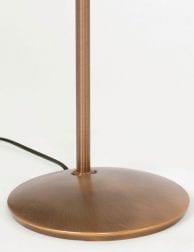 bronzen vloerlamp