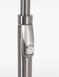 dimbaar led stalen vloerlamp