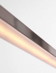 led stalen hanglamp
