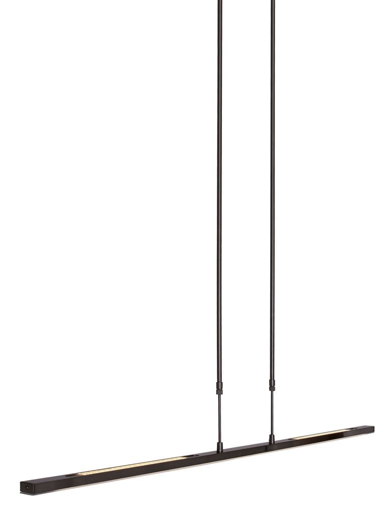 Lange LED eettafellamp Steinhauer Humilus LED zwart