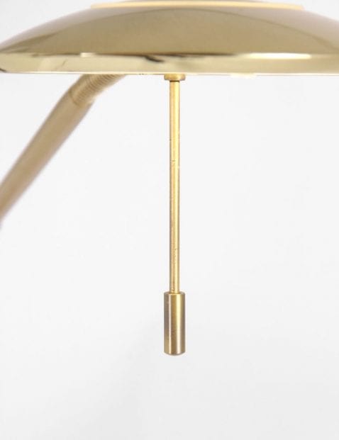 messing leeslamp