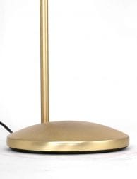 messing vloerlamp