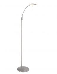 stalen vloer leeslamp