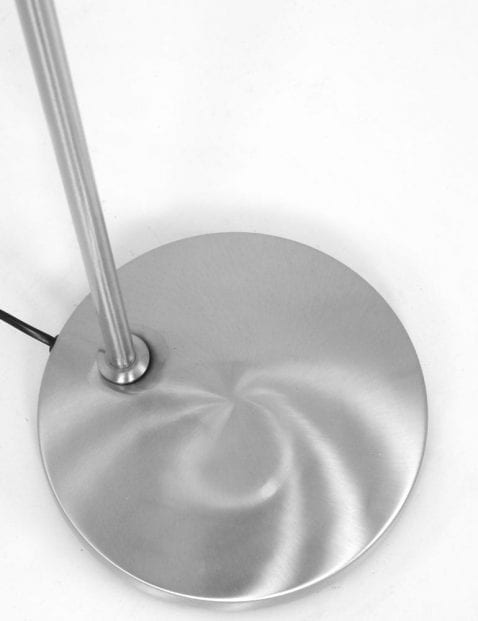 stalen vloerlamp