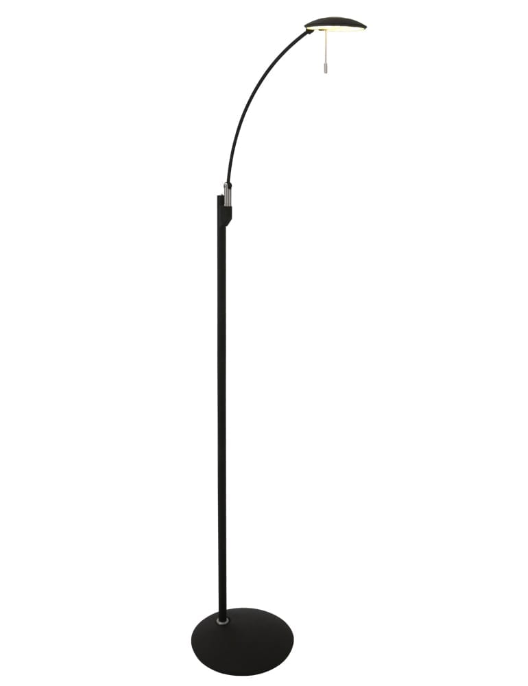 levend vat Misbruik Zwarte leeslamp Steinhauer Zenith LED - Directlampen.nl