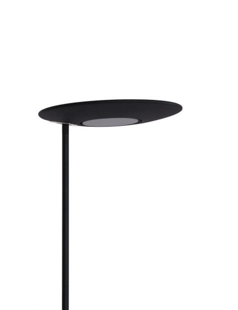 zwarte moderne vloerlamp