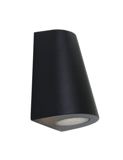 zwarte wandlamp voor buiten