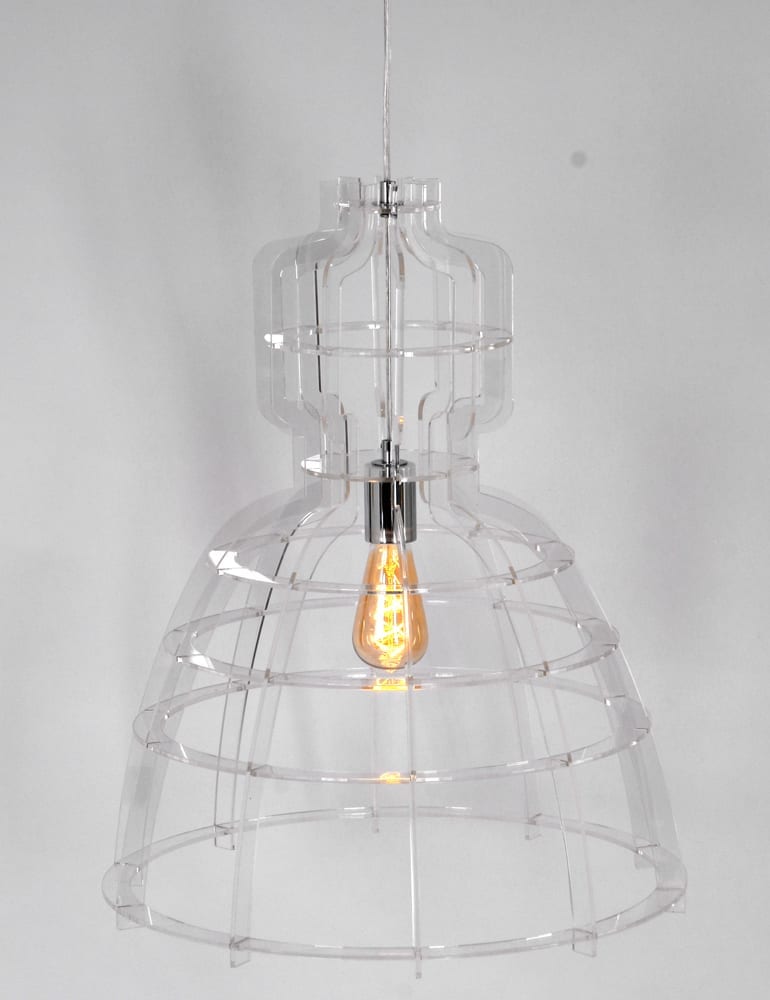 Transparante lamp