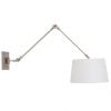Witte praktische wandlamp