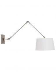 Witte praktische wandlamp