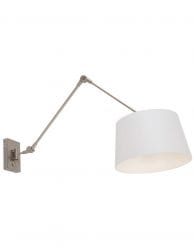 Witte wandlamp