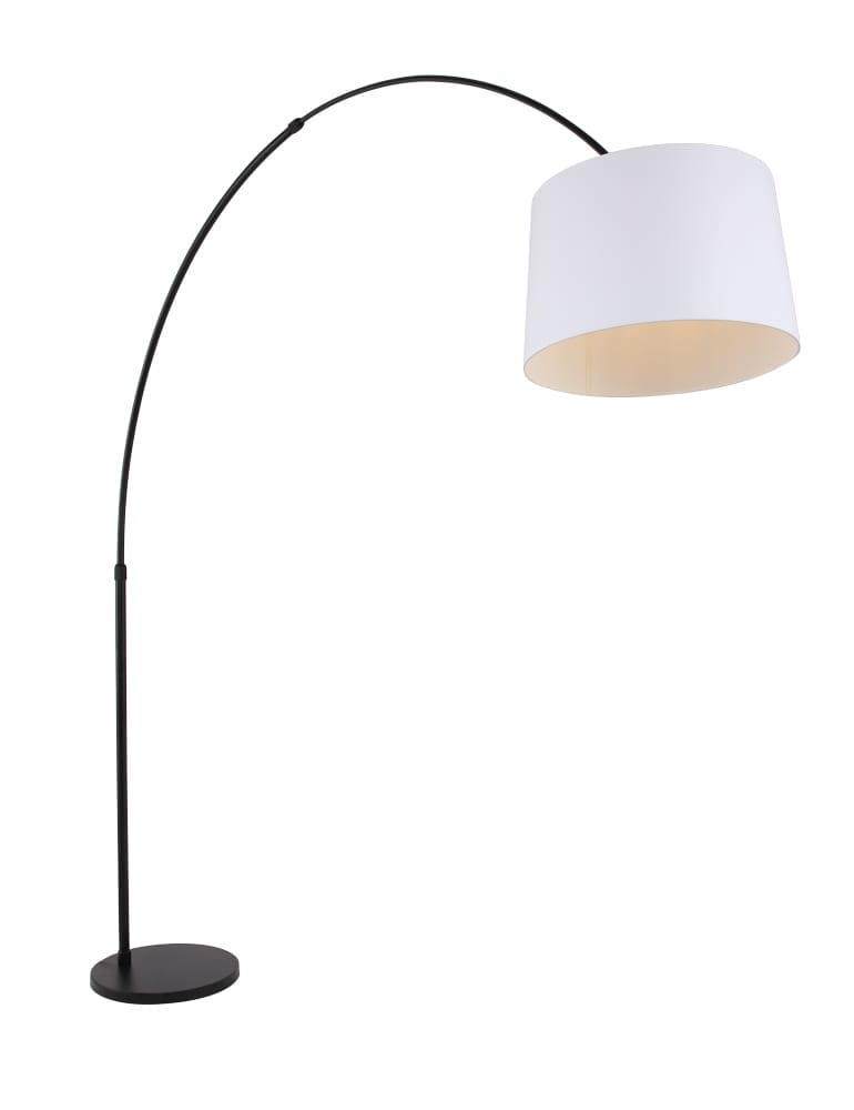 Stoere booglamp Steinhauer Lilac noir - Directlampen.nl