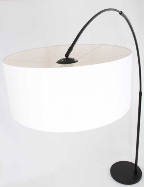 booglamp met witte kap