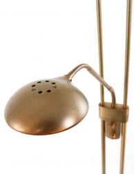 leeslamp van bronzen vloerlamp