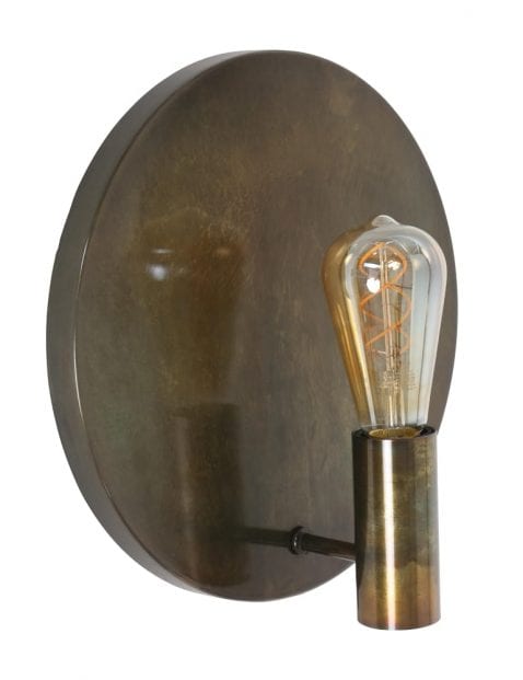 Goudkleurige-wandlamp
