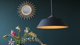 Hanglamp-goud-en-zwart