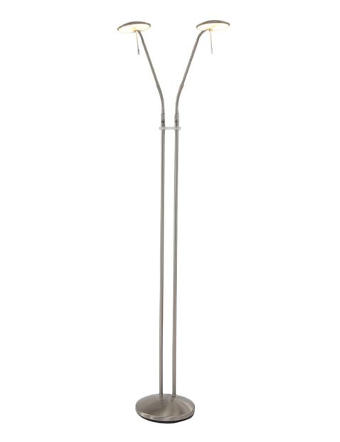 tweelichts vloerlamp modern