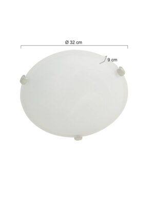 steinhauer-plafonniere-ceilingandwall-staal-glasmetaal-ø30cm-e27-2361st-1