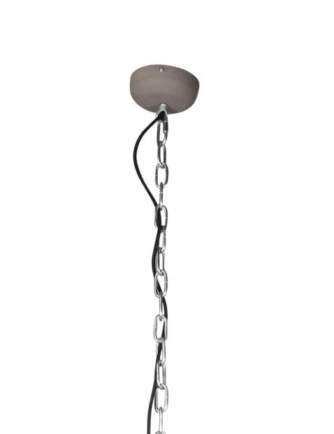 Scandinavische hanglamp creme