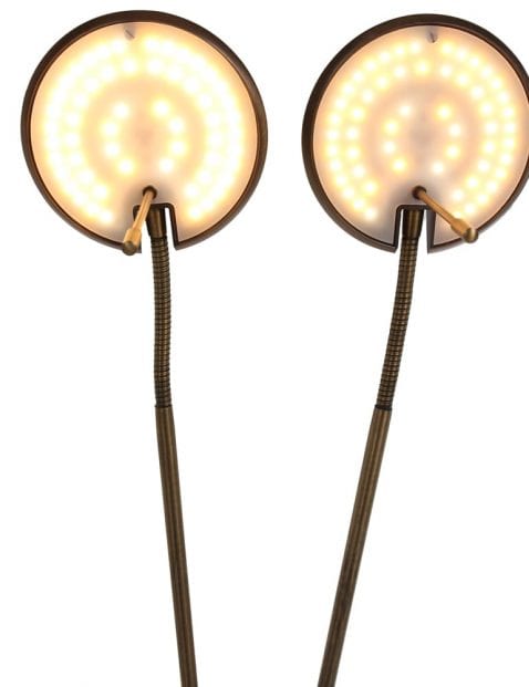 lamp met twee armen