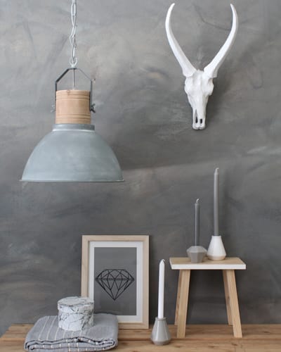 Grijze-hanglamp-met-hout