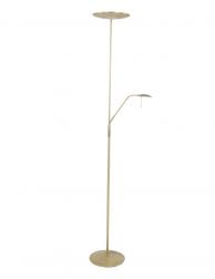 messing-vloerlamp