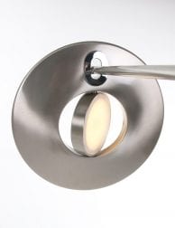 vloerlamp zilver