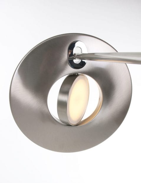 vloerlamp zilver