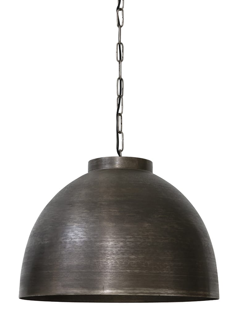 Robuuste zwarte hanglamp