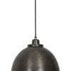 Ronde zwarte hanglamp