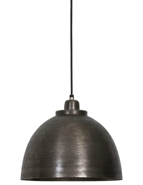 Ronde zwarte hanglamp