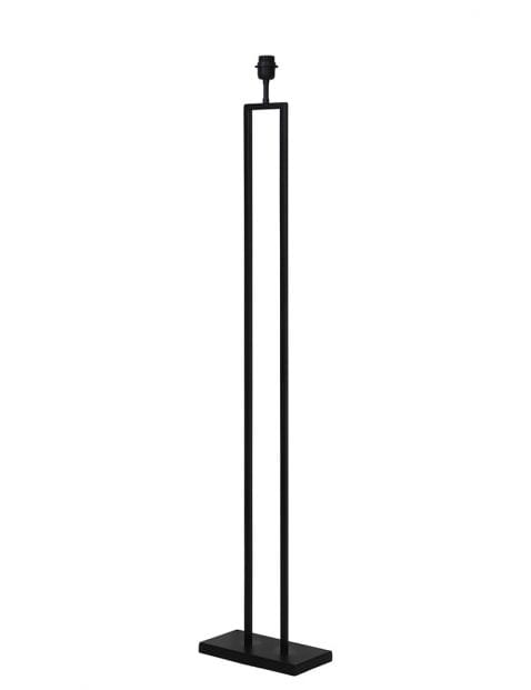 Simplistische lange lampenvoet zwart