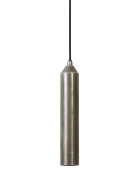 Simplistische stalen hanglamp