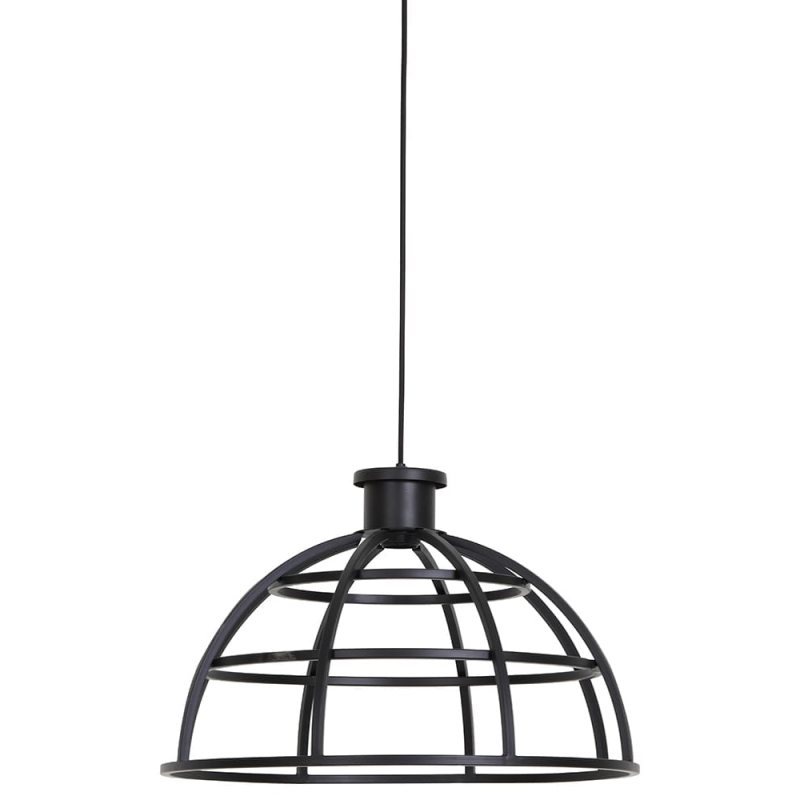 Grote open hanglamp Light & Living Irini zwart
