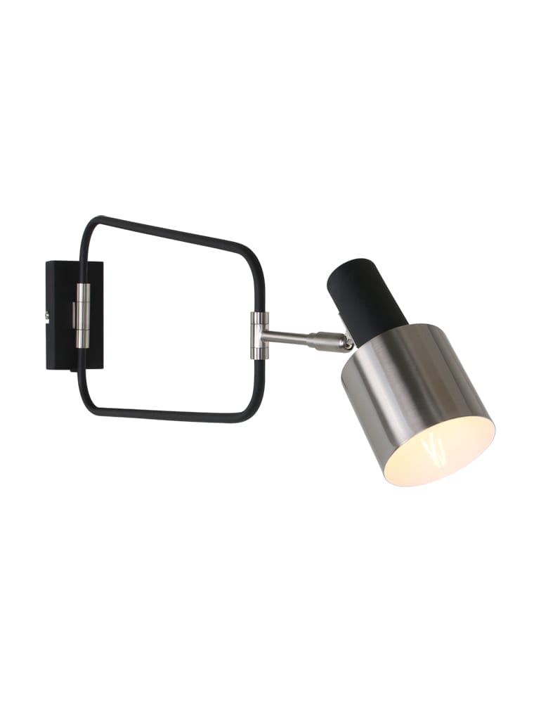 Design wandlamp staal-1699ZW