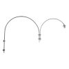 Dubbele booglamp wand-1480ST