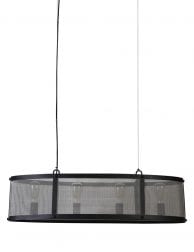 Gaas hanglamp zwart-1998ZW