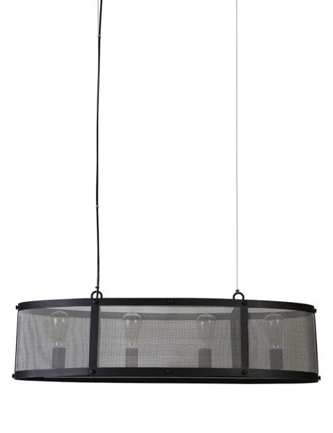Gaas hanglamp zwart-1998ZW