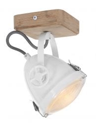 Koplamp plafondlamp Mexlite Harve wit