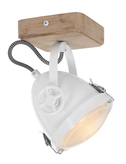 Koplamp plafondlamp Mexlite Harve wit